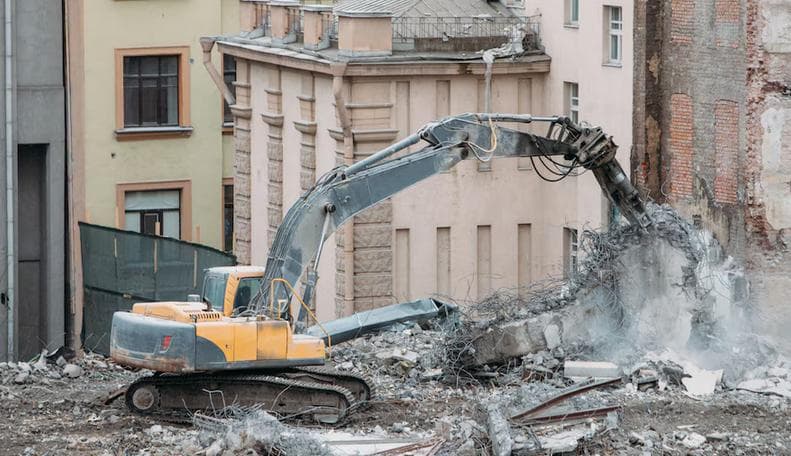 Wyburzenia budynków